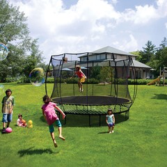 Mini Trampoline Substitute Mat Rebounder Jumping Mesh Fitness Child