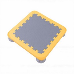 Yellow Mini Trampoline For Kids Sensory Trampoline Bouncing Board With Non LHEV
