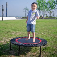 40″ Mini Exercise Trampoline W/Safety Pad Indoor Fitness Rebounder Adult/Kid