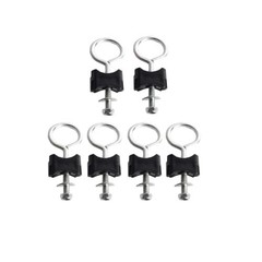 Trampoline Screws Set – 6mm Round Screws for Large Trampolines – 6 Pack Accessor