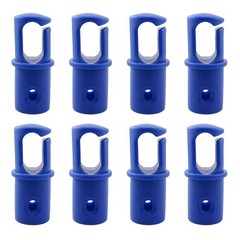 Trampoline Bar Cap 8PCS Blue Universal Trampoline Rod Cap, Trampoline Enclosu…