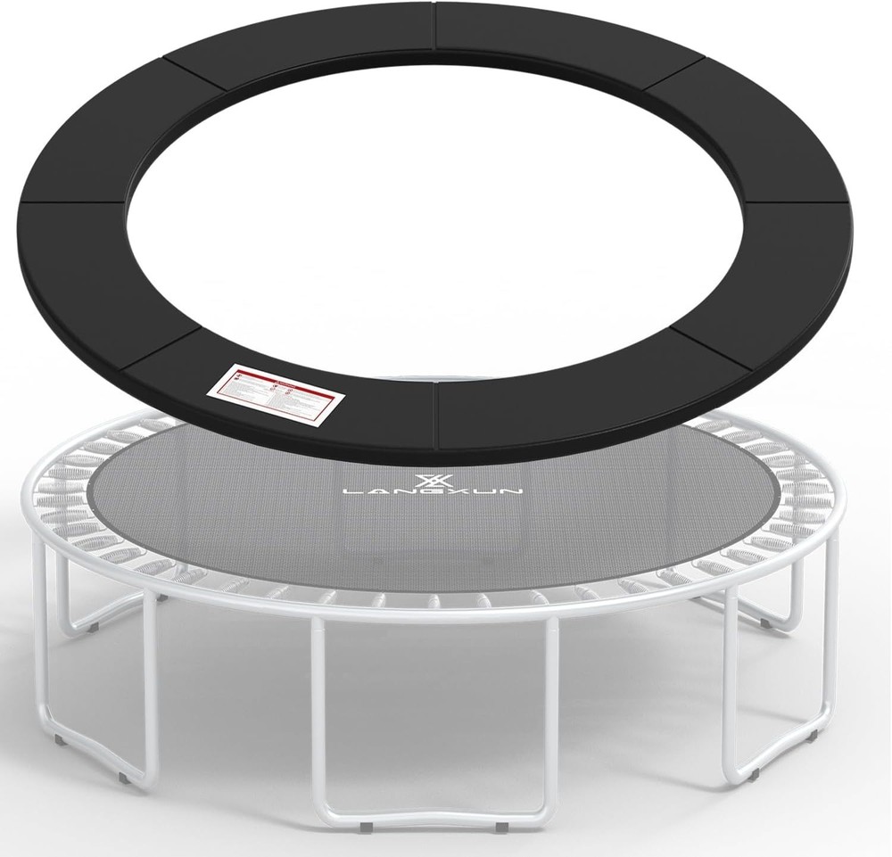 Universal Trampoline Repalcement Safety Pad, 10ft Waterproof Round Cover