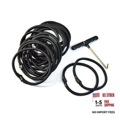 Trampoline Replacement Bungee Cords，20 PCS 6.6 in Bungee Cords Without Ball