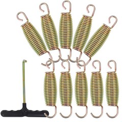 1 Set Galvanized Steel Trampoline Springs with ABS Components