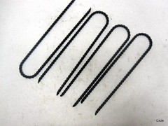 8 Pack of 12″ Trampoline Wind Stakes Rebar Ground Anchors