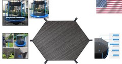 UV Resistant Trampoline Sun Shade Net, Easy Install