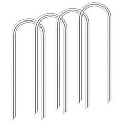 Ground Anchor, Ground Anchor, Tent Pegs for High Wind, Heavy Duty Ground Anchor Trampoline…