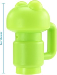 6-Pack 1.26″ Trampoline Enclosure Pole Caps – Safety Green and Durable Design