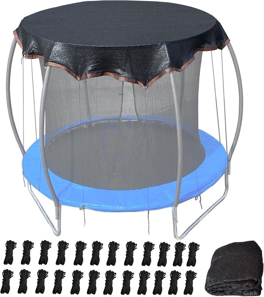 Trampoline Shade Cover 16FT Round Heavy Duty Trampoline Cover for Sun Protect…