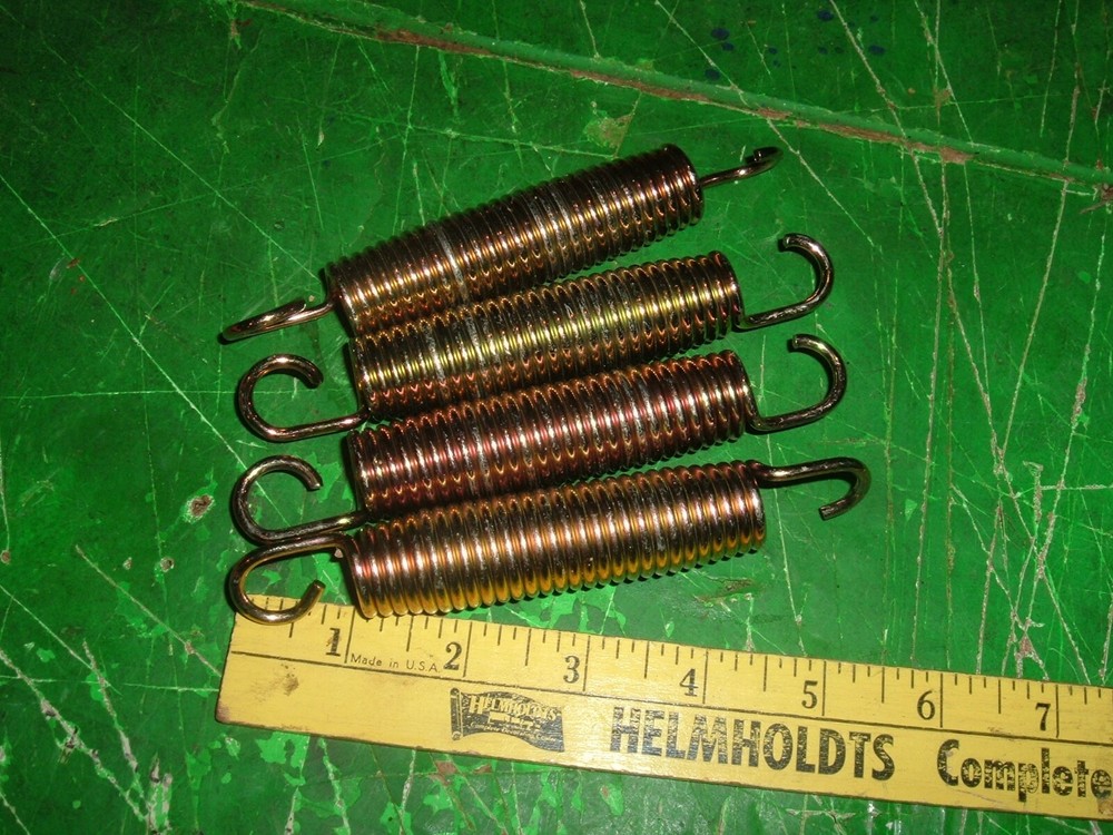 4 PCS) 5 1/2″ Trampoline Spring Heavy Steel Replacement