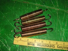 4 PCS) 5 1/2″ Trampoline Spring Heavy Steel Replacement