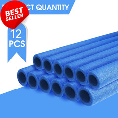 Trampoline Pole Foam Sleeves 1″ 35.4″ Safety Covers 12pcs Blue – US