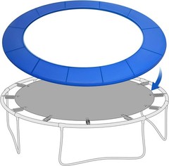 8FT Trampoline Spring Cover 0.6” Thick Universal Water-Resistant Trampoline Pad