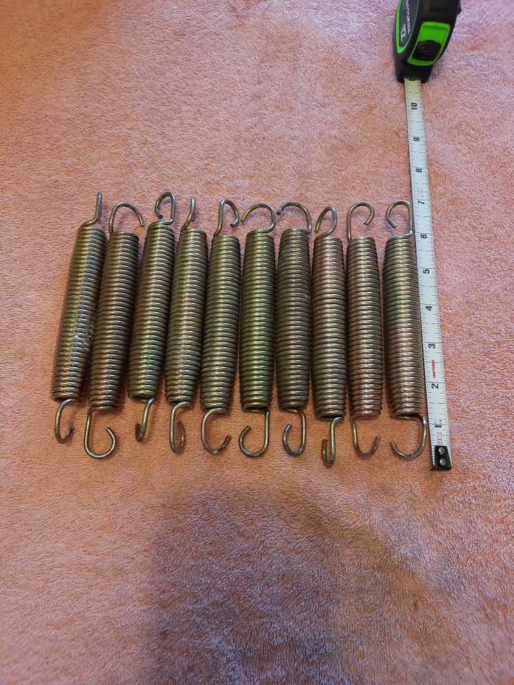 Trampoline Springs 10 Pieces 7 Inch