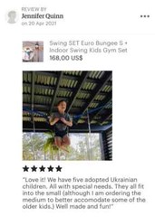 Adapted fitness bungees for kids with CP/for children and adults Size S M L