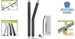 Galvanized Enclosure Poles Replacement for Skywalker & Jumpzylla Trampolines