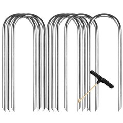 Trampoline Stakes High Wind Ground Stakes, Heavy Duty Trampoline Anchors Tent…