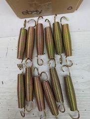Set of 12 Trampoline Springs 5.5 in. Heavy Galvanized Steel Round AM19