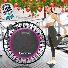 450 lbs Mini Trampoline for Adults – Indoor Small Rebounder Exercise – Quiet …