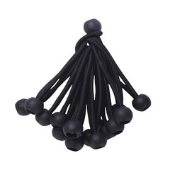 36Pcs Ball Bungee Cords Trampoline Elastic Ropes for Straps Camping Tarp