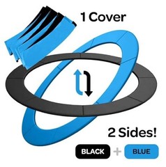 Trampoline Spring Cover – Spring Guards ASTM Certified Safe, Double Sided 12ft