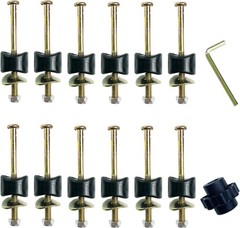12 PCS Long Trampoline Screws and Bolts, Trampoline Bolts and Nuts, Trampoline E