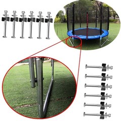 15 Pack Trampoline Screws – Steel Replacement Parts for Jump Stability