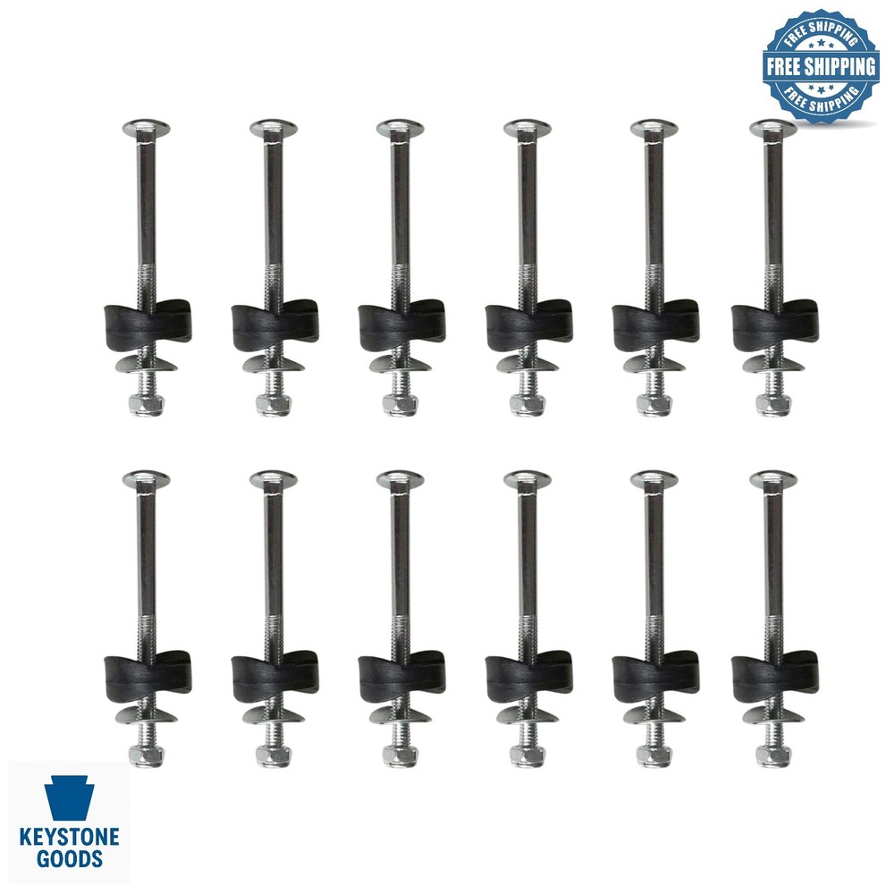 12PCS Galvanized Steel Trampoline Enclosure Pole Spacers & Screws Set