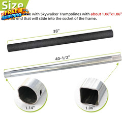 Trampoline Poles Replacement for Skywalker or Jumpzylla,Galvanized Trampoline En