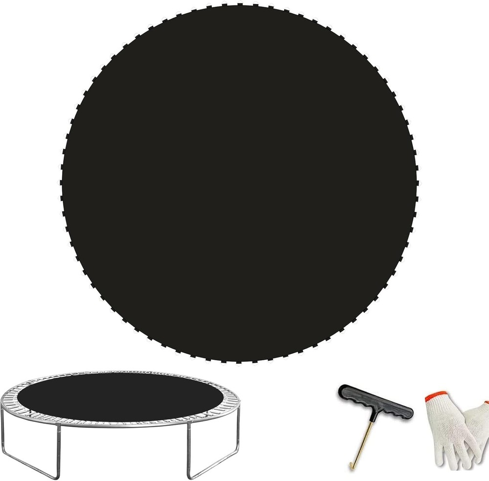 15FT Replacement Trampoline Mat，96 V RING 7″ SPRING
