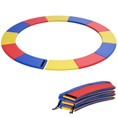 8-16 FT Trampoline Pad Replacement Safety Pad with Fixing Straps (Multicolor)-14