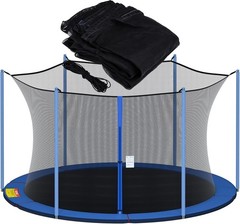NONMON 12-15ft Trampoline Safety Net UV-Resistant