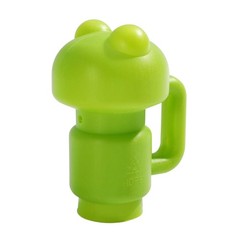 6 PCS 1.26 Inch 32mm Diameter Trampoline Enclosure Pole Cap Net Hook Green