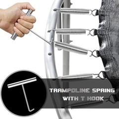3.5 Inch Trampoline Springs16pcs Heavy Duty Trampoline Springs and an All-Ste…