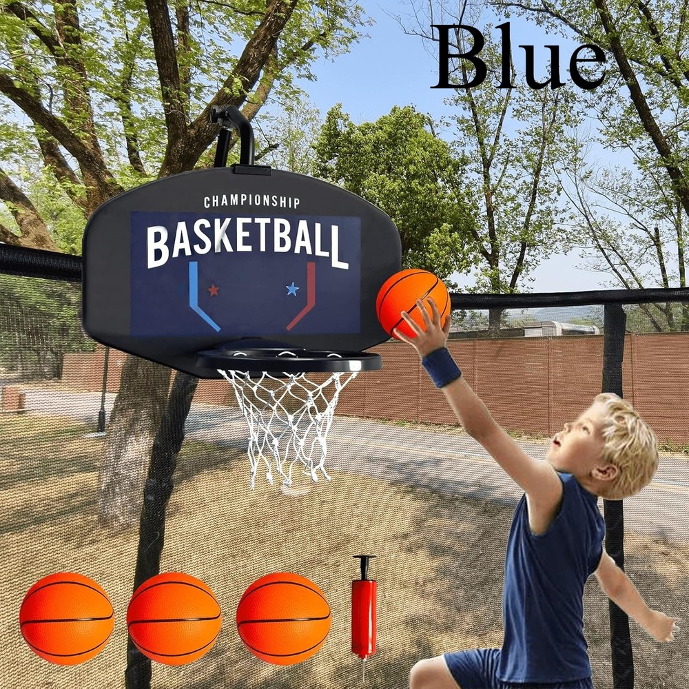 Basketball Hoop for Trampoline, Fits Straight