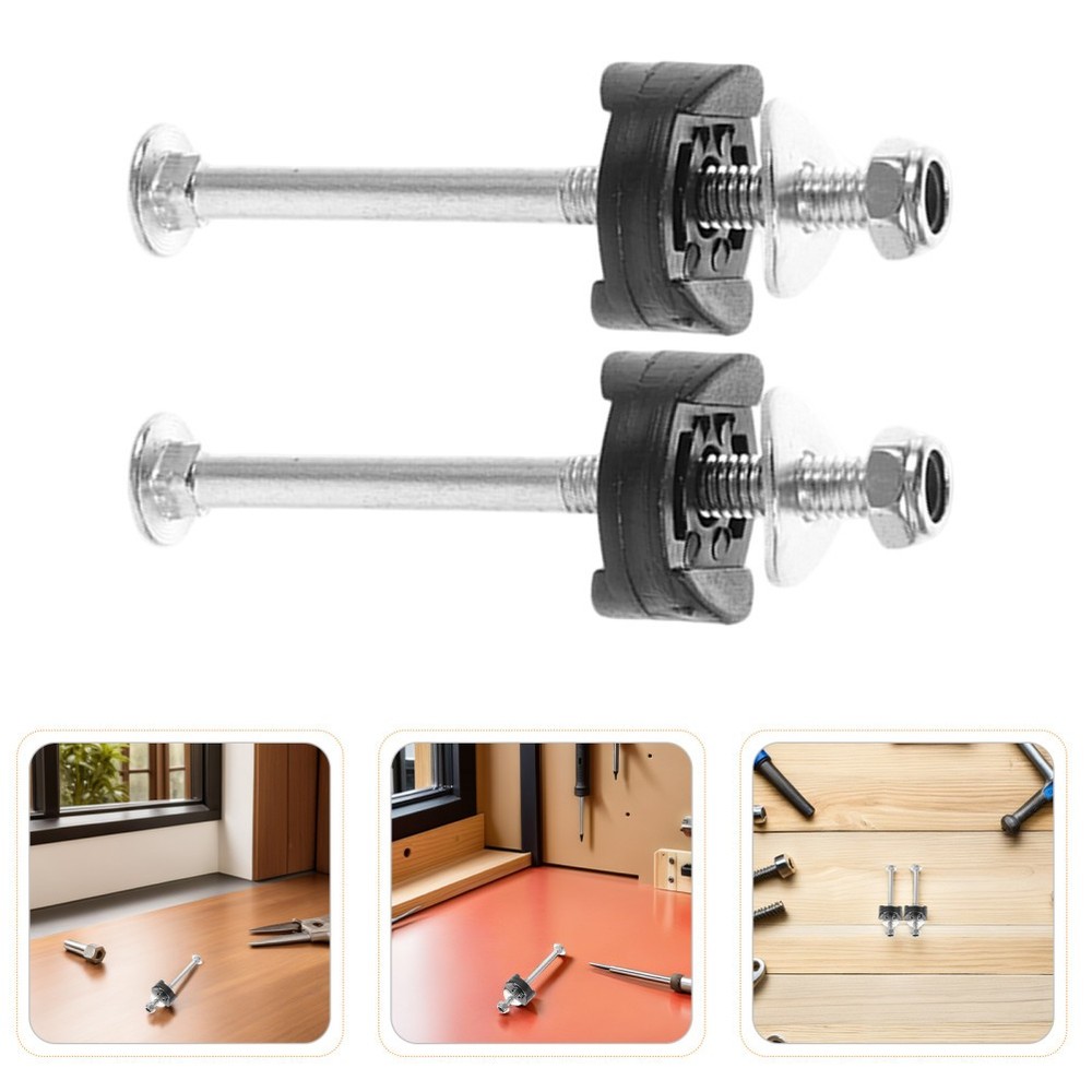 18Pcs Practical Galvanized Steel Trampoline Screws for Easy Outdoor Repair Kit
