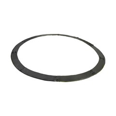Modern Round Green Trampoline Edge Cover Springs Protection Pad 4.19 lbs PVC