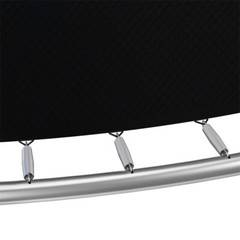 12FT Trampoline for Kids w/ Safety Enclosure Net & Basketball Hoop & Swings