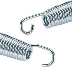 Heavy Duty Stainless Steel Trampoline Springs 5.5-7 Inch Replacement Set of 16