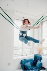 Adapted fitness bungees for kids with CP/for children and adults Size S M L