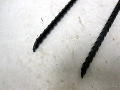 8 Pack of 12″ Trampoline Wind Stakes Rebar Ground Anchors