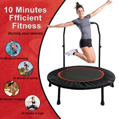 40 Inch Foldable Trampoline – Professional-Grade Rebounder for Home Workouts