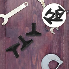 6 Pcs Plastic Trampoline Replacement Cap Connector End Caps Part Parts