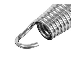Machrus 7 In. Trampoline Springs, Heavyduty Galvanized, Set of 15 (Spring Size