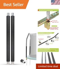 Durable 12ft Trampoline Enclosure Poles Set – Skywalker & Jumpzylla Compatible