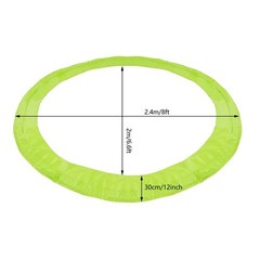 Durable Trampoline Pad – Spring & Edge Protection, Replacement Safety Cover