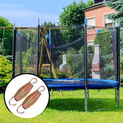 Trampolines Springs, 2Pcs & Carbon Steel & 3.5 Inch Rebounder Extension Spring