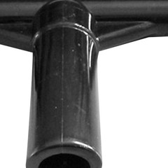 Trampoline End Caps T Shaped Pipe Sleeve Replacement Trampoline Enclosure Pole