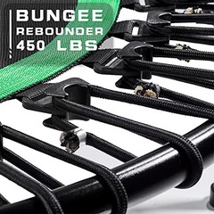 450 lbs Mini Trampoline for Adults, Indoor Small Rebounder Exercise 450F-Green