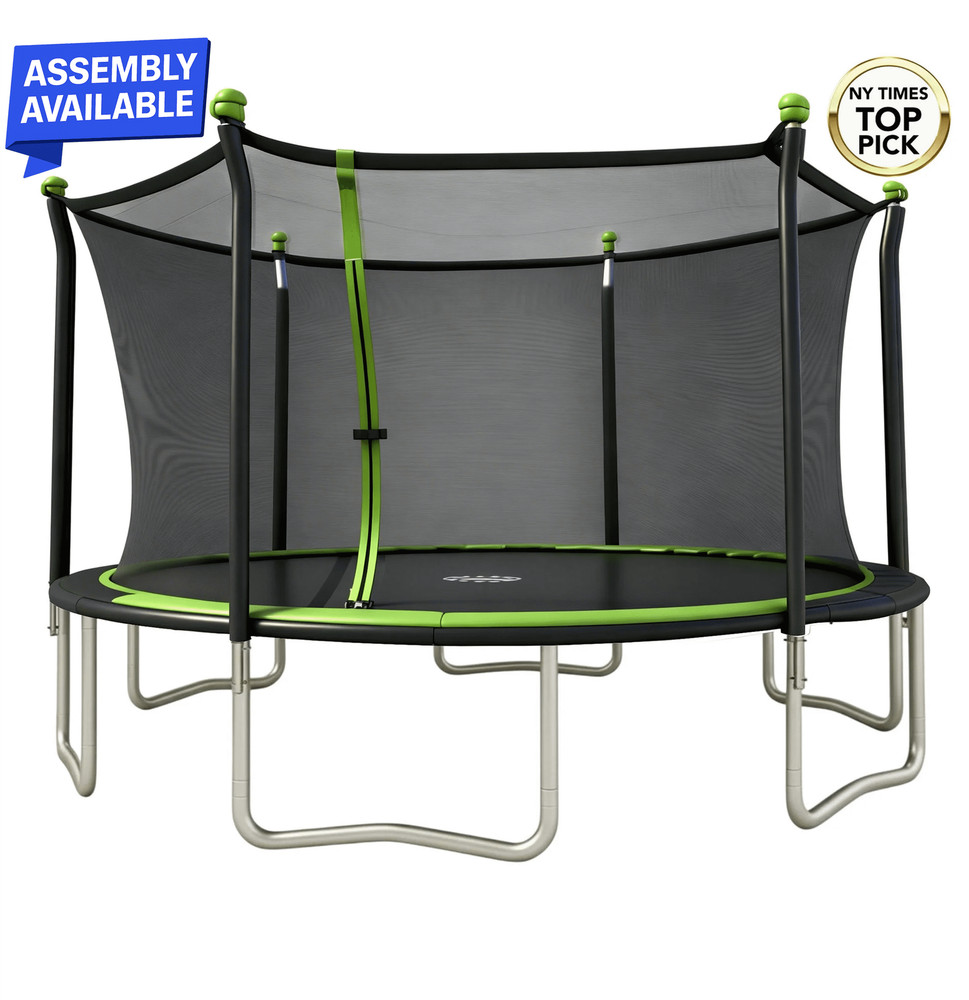 Sportspower Bouncepro 14Ft Trampoline Meets ASTM Safety Standards Heavy Duty…